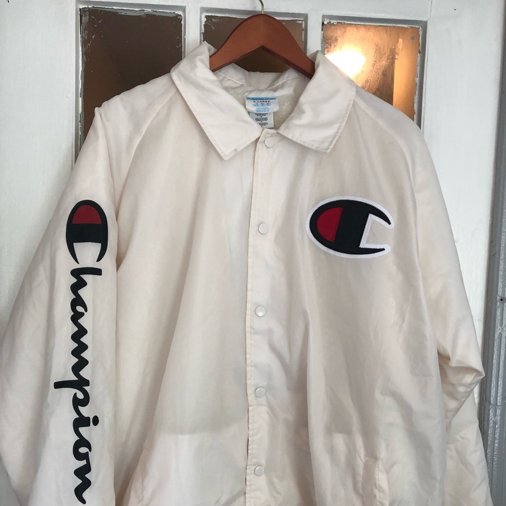 Champion Sherpa Lined Coaches Jacket